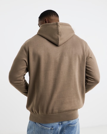 Jack & Jones Star Logo Hoodie - Brown