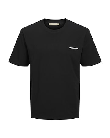 Jack & Jones Everest Logo PJ Set - Black