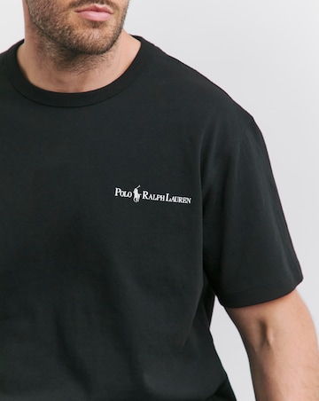 Polo Ralph Lauren Black Chest Logo T-Shirt
