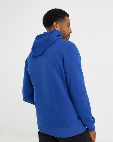 Overhead Hoodie Long - Cobalt