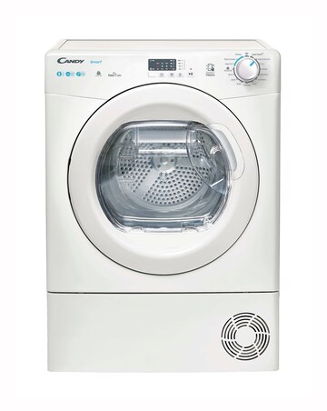 Candy Smart CSEH8A2LE 8kg Heat Pump Tumble Dryer White + Install