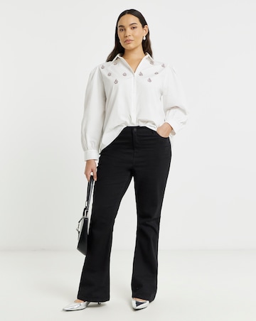 Simply Be Embellished Boxy Shirt