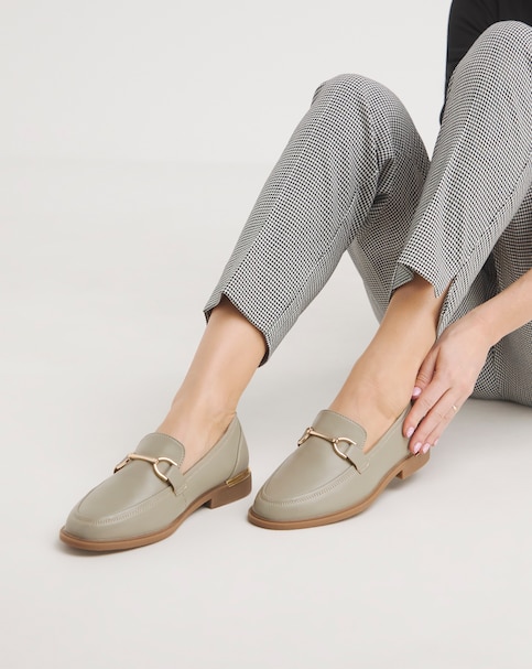 Cushion Walk Trim Loafers E Fit
