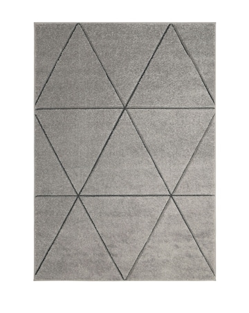 Sara Carved Triangle Rug