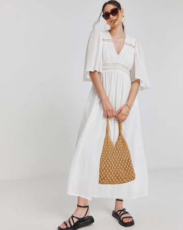 Joanna Hope Crinkle Maxi Dress