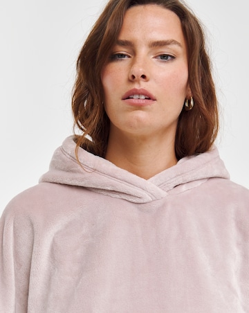 Pretty Secrets Bell Sleeve Fleece Lined Lounge Hoodie