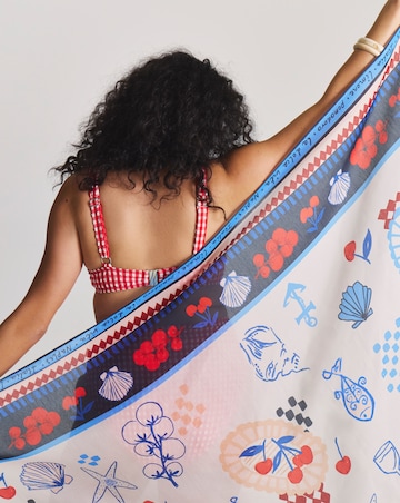 MAGISCULPT Beach Sarong Dolce Vita Print