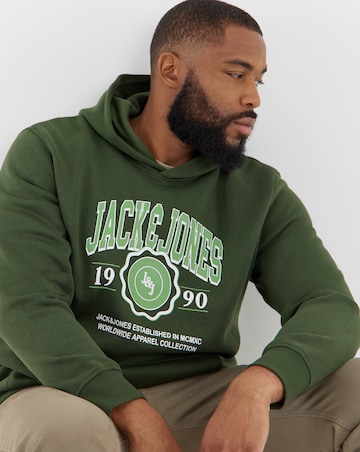 Jack & Jones Mako Sweat Hood - Sky