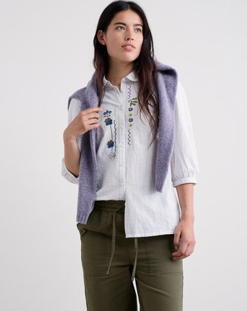 Seasalt Cornwall Hope Cottage Embroidered Blouse
