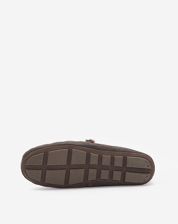 Barbour Monty Moccasin Slipper - Brown