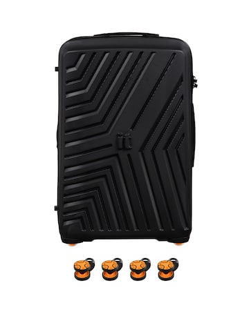IT Luggage Convertible Medium Suitcase with Removable Wheels