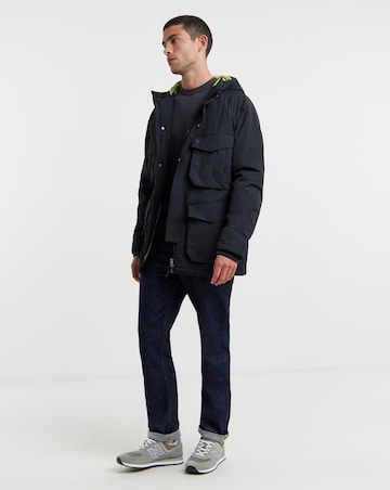 Lyle & Scott Tactical Wadded Parka - Black