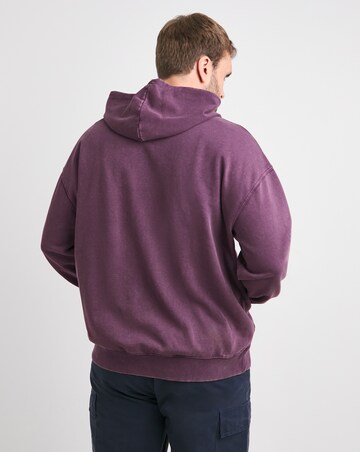 Acid Wash Oversized Hoodie