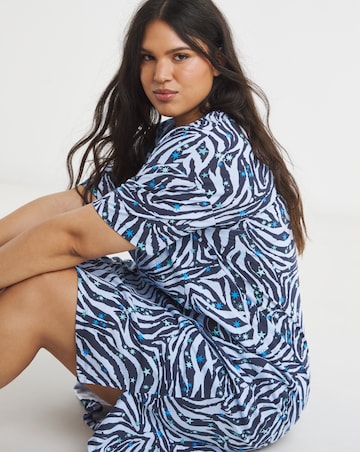 Simply Be Value Zebra Midi Nightie