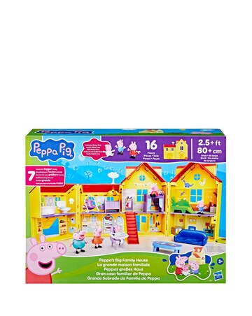 Peppa Pig's Big Family House Playset with Baby Evie