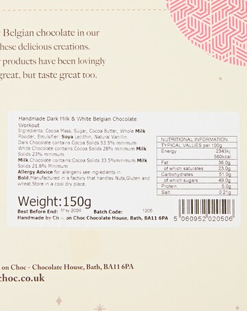 Choc on Choc Belgian Chocolate Workout Kit