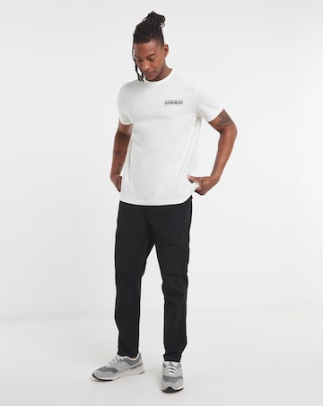 Napapijri Vignoni Back Graphic T-Shirt - White
