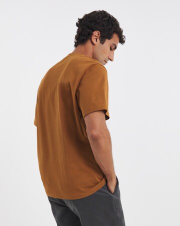Crew Neck T-Shirt Long - Rust