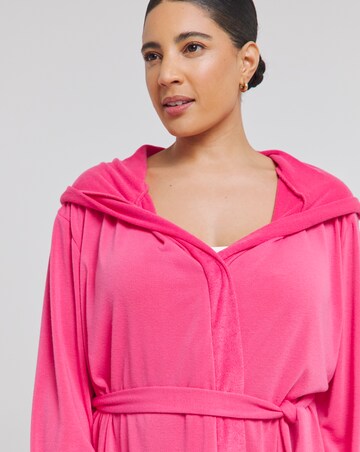 Soft Terry Towelling Hooded Dressing Gown