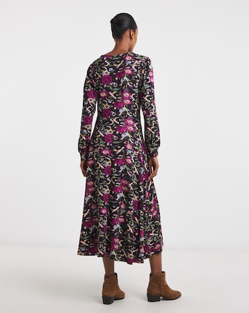 Joe Browns Winter Wonders Jersey Midaxi Dress