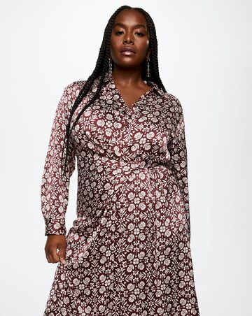 Mango Flowy Printed Dress