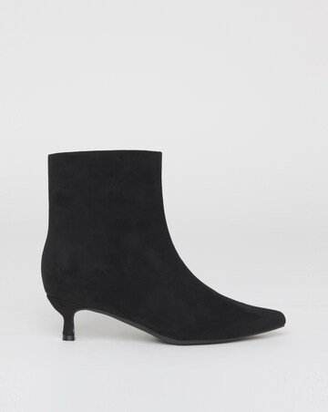 Mambo Kitten Heel Ankle Boots - Extra Wide Fit (EEE)