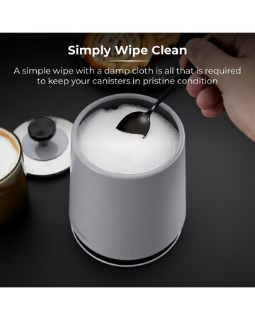 Tower Sera Set of 3 Canisters Grey