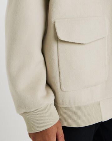 Folio Wool Smart Bomber Harrington