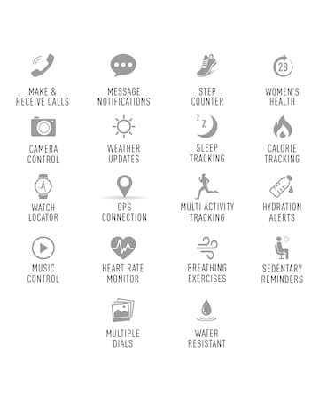 Reflex Active Series 49 Smart Calling Watch - Pink