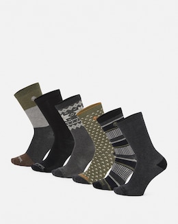 Timberland Socks 6 Pack - Multi
