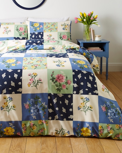 Julipa Patchwork Floral Duvet Set