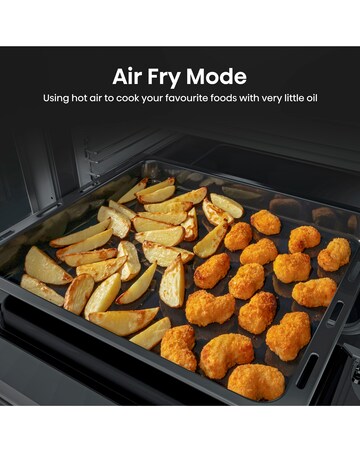 Hisense HDCEC5C10B 50cm Electric Double Cooker - Black