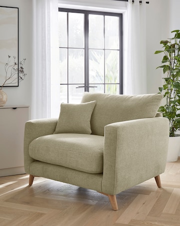 Beckett Chenille Snuggle Chair