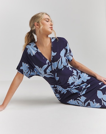 Joanna Hope Twist Front Jersey Dress