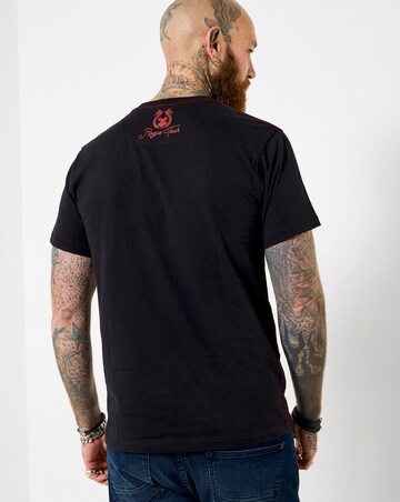 Joe Browns Elevated Tiger Rock and Roll T-Shirt - Black