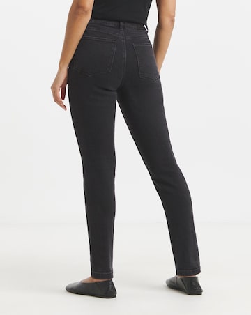 Slim Mom Jean- (Washed Black)- King's Trust- #2 Per Sale Donated