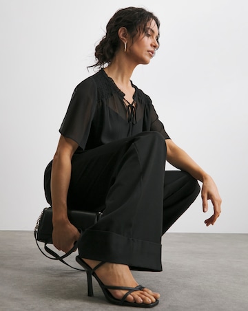 Chiffon Short Sleeve BLouse