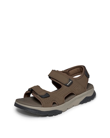 Skechers Wagner 3 Strap River Sandal - Brown