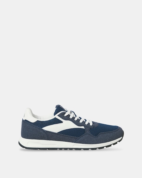 JACK & JONES Windon Combo Trainers - Navy/White