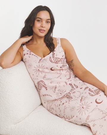 Celestial Soft Cotton Muslin Slip Nightie