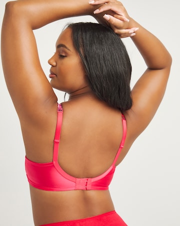 Pretty Secret 2 Pack Laura Pink Floral/Hot Pink Full Cup Bras B-H