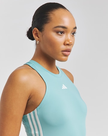 adidas Train Essentials 3 Stripe Tank