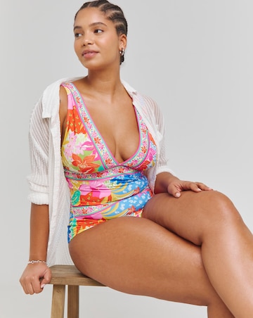 Figleaves Frida Non Wired Plunge Swimsuit