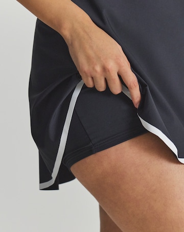 MAGISCULPT Contrast Trim Swim Skirt With Built In Shorts