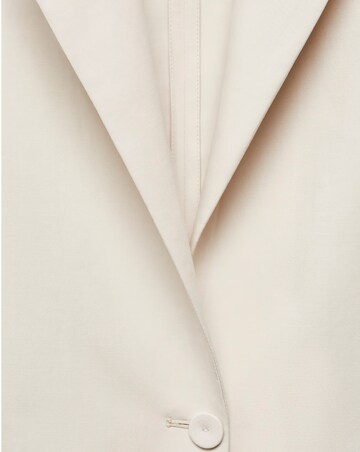 Mango Light Grey Lyocell Alicate Blazer