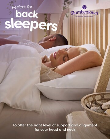 Slumberdown Feels Like Down Medium Support 4 Pack Pillows