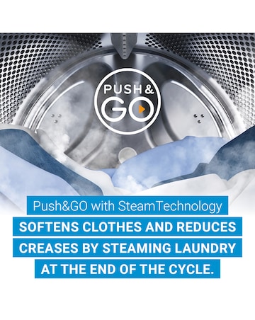 Indesit IP 1046 Push & Go Washing Machine - White + Install