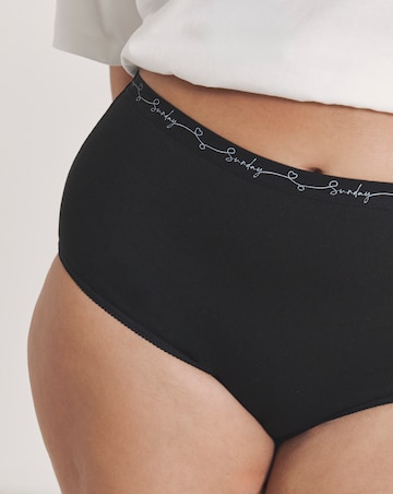 Pretty Secrets (7 Pack) Days Of The Week Full Fit Brief Knickers