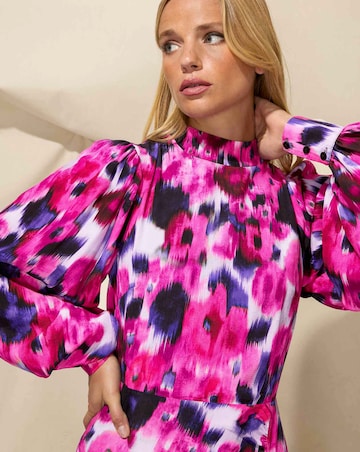 Ro&Zo Animal Print Short Dress