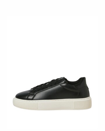 Jack & Jones Aspire Cupsole PU Trainer - Black